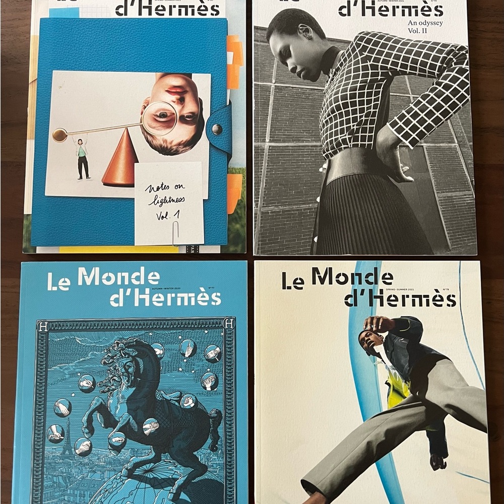 HERMES Magazines | Set of 4 Like New